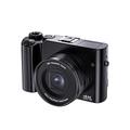 Fotocamera digitale 4K Ultra HD 64MP Doppia fotocamera Messa a fuoco automatica Anti-shake Selfie Vlogging Flash luminoso Zoom 16X Design compatto da viaggio
