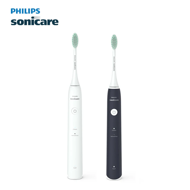 PHILIPS Sonicare Elektrische Zahnbürste HX2431/HY1100 Wiederaufladbare Akustikwellen-Vibrationszahnbürste für Erwachsene mit USB-Ladestation Image