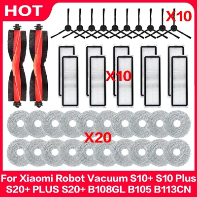 Für Xiaomi Robot Vacuum S10 Plus S10+/ S20+ PLUS /S20+/B108GL / B105 / B113CN Ersatzteile Filter Image