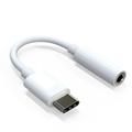 Adattatore per cuffie USB C a jack femmina da 3 5 mm microfono cavo AUX cablato convertitore audio da tipo C a 3 5 mm
