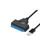 Cavo SATA a USB 3.0 2.0 per disco rigido esterno HDD SSD da 2 5 pollici ad alta velocità fino a 6 Gbps Adattatore SATA 3 22 pin Cavo USB Sata III