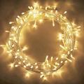 Luci a catena a LED 800 LED 400 LED 300 LED 200 LED 100 LED Luci a catena con spina 8 modalità Impermeabile per interni ed esterni Albero di Natale Festa di nozze Decorazioni per camera da letto