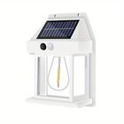 Luce da parete a LED solare con sensore di movimento dal tramonto all'alba illuminazione da giardino per esterni IP65 impermeabile decorazione da giardino a due colori luce calda