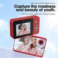 Fotocamera digitale ad alta definizione fotografia per studenti e registrazione video regalo da viaggio retrò specchio per selfie