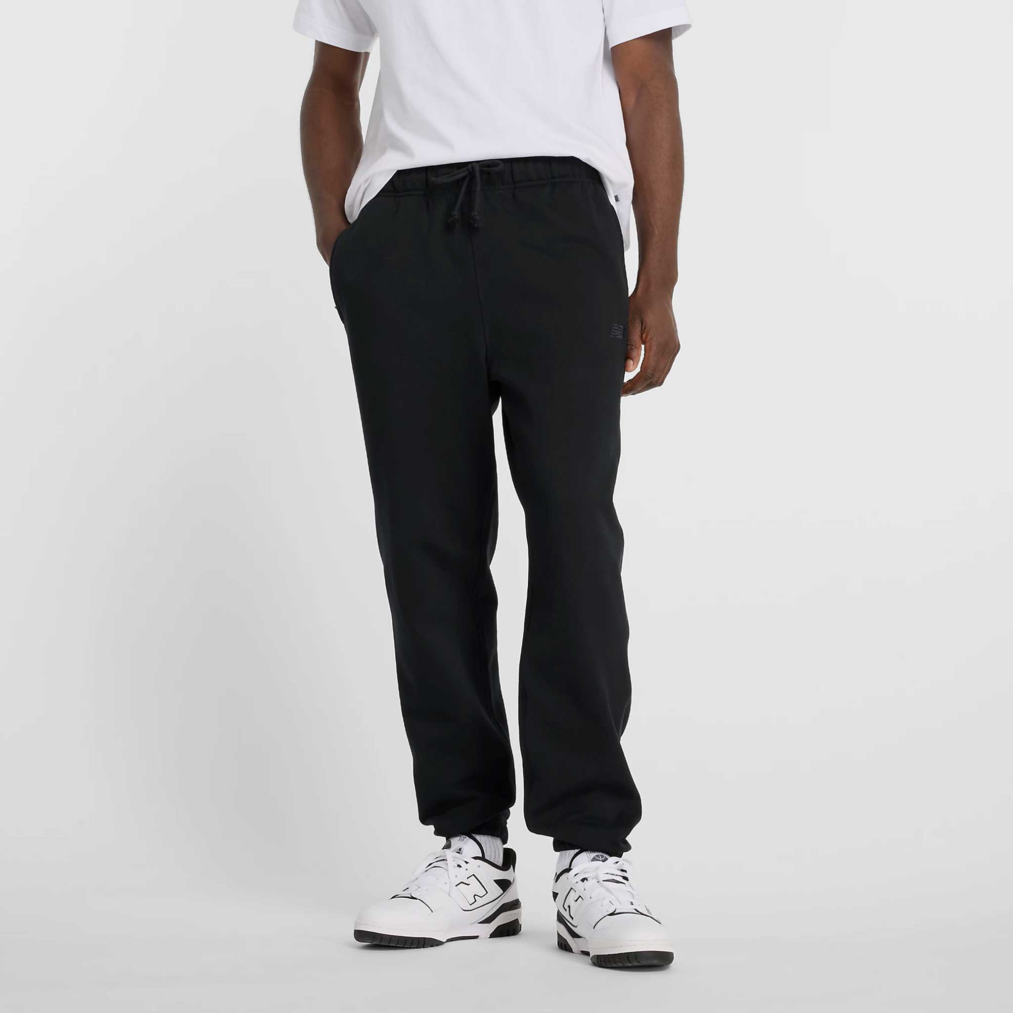 New Balance Athletics French Terry Jogger Men's Running Apparel Black