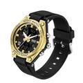 SANDA 6067 Montre-bracelet à quartz numérique de sport pour femmes chronographe calendrier étanche à 50 m horloge électronique pour filles