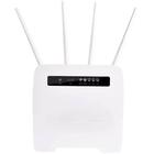 Trade Shop Traesio - Modem Router Wireless Volte 4g Lte Hotspot Sim 4 Antenne Porta Lan Cpe 300mbps