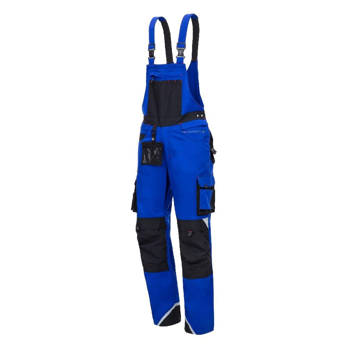 AS Arbeitsschutz Arbeitshose Nitras Motion Tex Pro FX Latzhose | blau | Stretch | Gr.28 Image