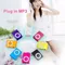 Mini lettore MP3 USB portatile Mini Clip MP3 Lettore musicale Mp3 compatto sportivo impermeabile in
