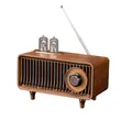 Altoparlante Bluetooth senza fili FM Radio retrò Subwoofer Scheda di memoria Disco U Altoparlante portatile MP3 per interni di alta qualità Casa