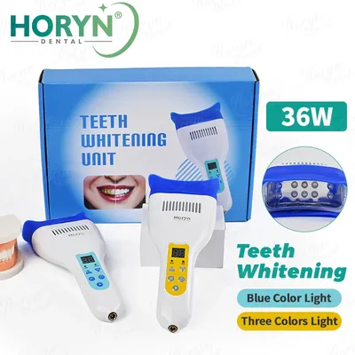 36W Dental Teeth Whitening Light With Bracket Holder Portable Handheld 10 Leds Powerful 6000mw/CM2
