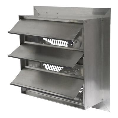 Canarm 12" Variable Speed Shutter-Mounted Exhaust Fan AX12-1M - 1,650 CFM, 3 Phase, 1/3 hp