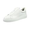 Sneaker GANT "Mc Julien", Herren, Gr. 41, weiß, Leder, unifarben, sportlich, Schuhe, Edelsneaker, Business Schnürschuh mit Gummisohle