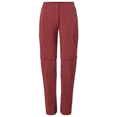 Vaude - Women's Farley Stretch Zip Off T-Zip Pants II - Trekkinghose Gr 38 - Short rot Image
