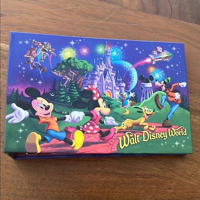 Disney Storage & Organization | Walt Disney World Photo Album Disney Parks Mickey Mouse Memory Book | Color: Blue/Red | Size: Os