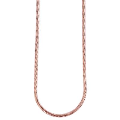 Kette ohne Anhänger ADELIA´S "Neuheit 2025 - Damen Edelstahl Schlangenkette Halskette" Gr. 50, gold, Halsketten, Damen, 50, Edelstahl Image