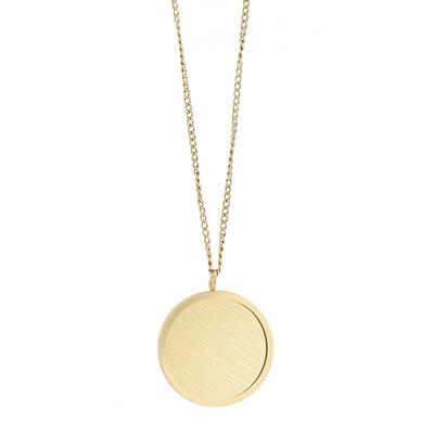 Kette mit Anhänger ADELIA´S "Neuheit 2025 - Unisex Edelstahl Halskette mit Anhänger", gold, Halsketten, Damen, unbekannt, Edelstahl Image