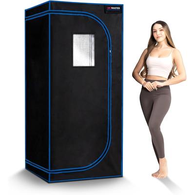 Foldable Infrared Sauna, Portable Sauna for Home, Sauna Tent Sauna Box Portable, Indoor Portable Sauna with Foldable Chair