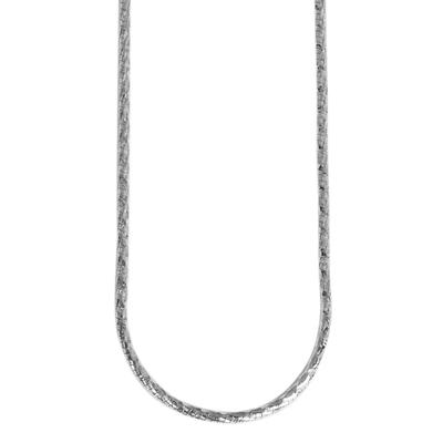 Kette ohne Anhänger ADELIA´S "Neuheit 2025 - Damen 925 Silber Schlangenkette Halskette" Gr. 60, silber, Halsketten, Damen, 60 Image