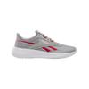 Laufschuh REEBOK "REEBOK LITE 4", Gr. 45, grau 2, vector rot, weiß, Textil, Synthetik, sportlich, Schuhe