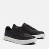 Sneaker TIMBERLAND "Emerson Street LOW LACE UP SNEAKER", Gr. 47,5, blk full grain, Leder, Synthetik, sportlich, Schuhe