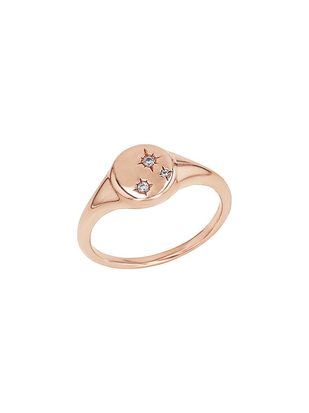 s.Oliver Ring Damen roségold, 54