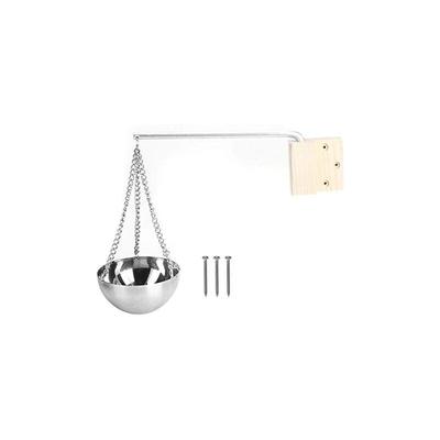 12 cm langlebige Sauna-Kräuterschale, Stahl-Saunaschale, Sauna-Aromaschale, Tasse, Schale für