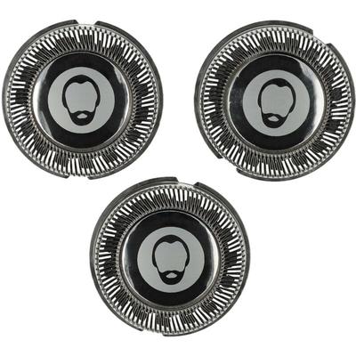 3 x Scherkopf kompatibel mit Rasierer Ersatz für Philips HQ8/5, HQ8/53 - Vhbw