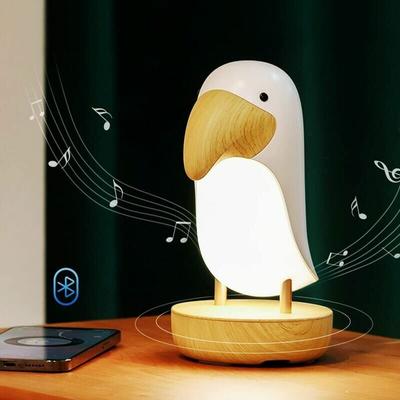 LED-Vogel-Touch-Lampe, wiederaufladbare Atemlampe, dimmbar, für Wohnzimmer, Büro Image