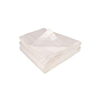 Ersatzplane 130 gr/m² für Gewächshaus 12m² weiß 4 Jahreszeiten zebra Image