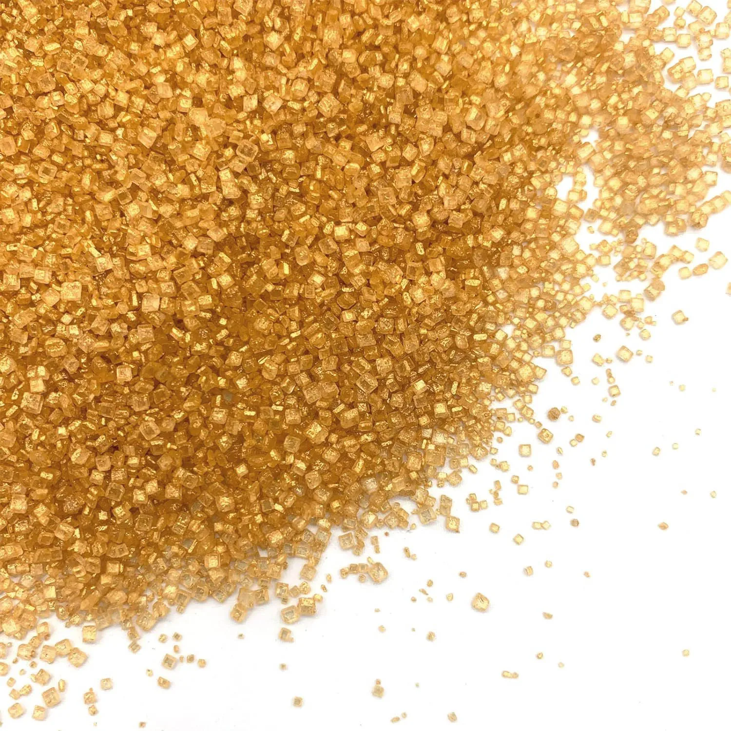 130G Gold Schleifstreusel Cupcake Kuchen Topper, Feiern Perlen Shaker Glas Hochzeit Party Kuchen Dessert Cookie Dekor Zubehör Image