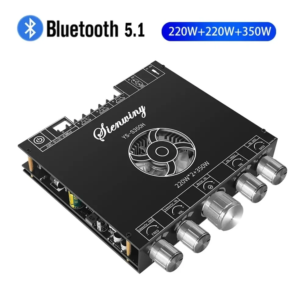 2.1 Kanal BT5.1 Verstärkerplatine TPA3251 220 W x 2 + 350 W Hochleistungs-Subwoofer-Verstärkerplatinen YS-S350H Image
