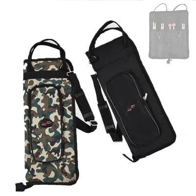 Drum Stick Bag Drumsticks Mallet Case Oxford Stoff mit Cross body Schulter gurt Verschleiß fester tragbarer Drum Stick Halter