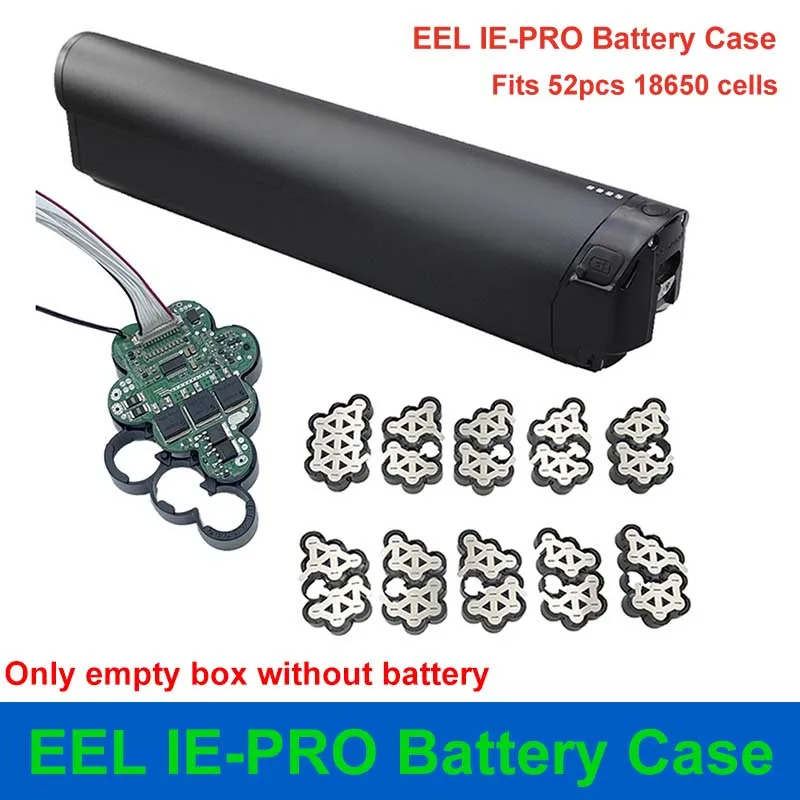 EEL IE-PRO Batterie Fall IE PRO Box 36V Fit 52PCS 18650 Zellen 10S 5P Nickel streifen 10S20A BMS Für DIY IEPRO eBike Batterie Pack Image
