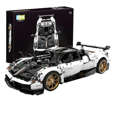 4749 stücke MOC Technische 1:8 Sport Auto Huayra Bausteine Ziegel Montage Modell Spielzeug für Image