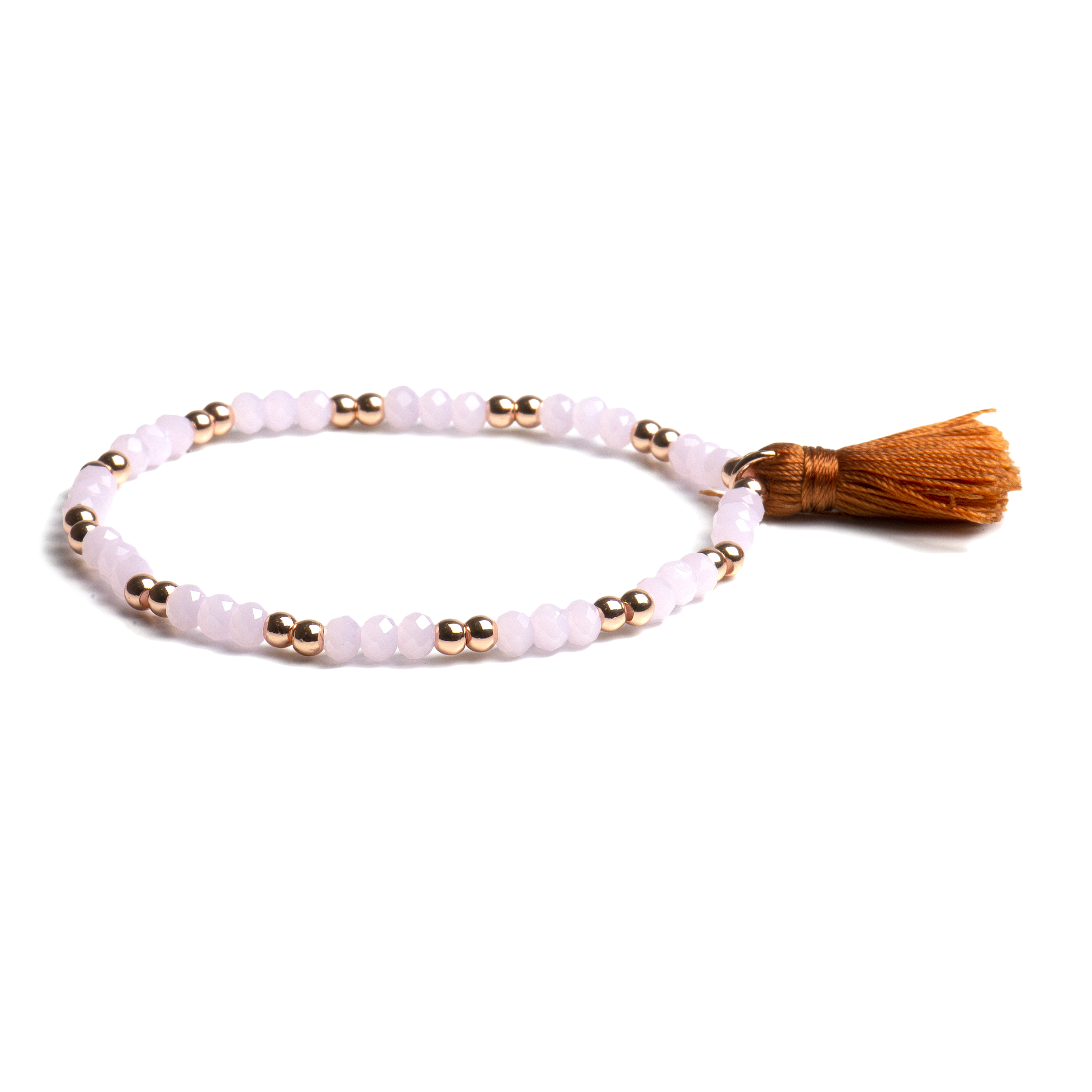 Luxenter Rosa Kristall Armband rhodiniert - Adia Image