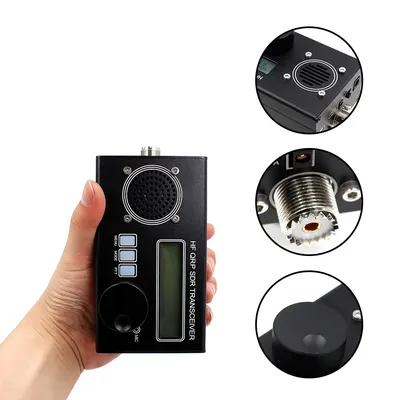 2024 USDX USDR HF QRP SDR Transceiver SSB/CW Transceiver 8-Band DSP SDR + Microphone + Battery +