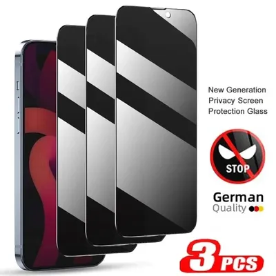 3Pcs Privacy Tempered Glass For Motorola MOTO G62 G53 G23 G13 E13 G72 G32 5G Screen Protector