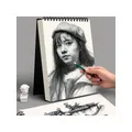 Quaderno per schizzi A4/A5/A6/16K+set di matite, quaderno per schizzi rilegato a spirale-30 fogli,
