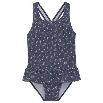 Color Kids - Kid's Swimsuit with Skirt AOP - Badeanzug Gr 110 blau Image