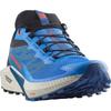 Trailrunningschuh SALOMON "SENSE RIDE 5", Gr. 43, french blau, schwarz, dunkelblau, Textil, Synthetik, sportlich, Schuhe, wasserdicht