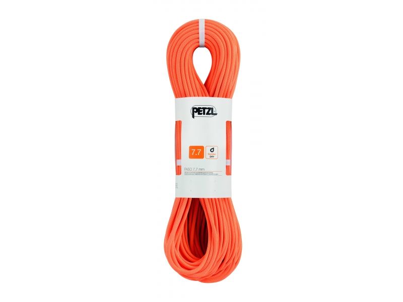 Petzl 7.7mm Paso Guide Rope Orange 60 m R22BO 060
