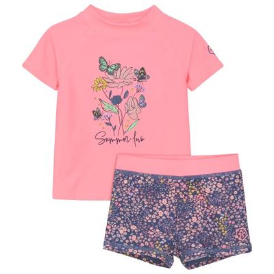 Color Kids - Baby T-Shirt Set S/S - Lycra Gr 74 rosa Image