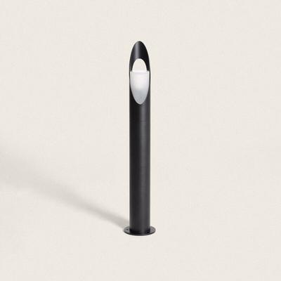 Ledkia - Bodenstehleuchte Außen Aluminium 60cm Oblong Schwarz Image