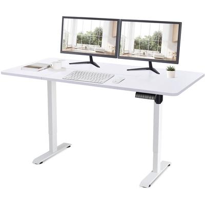 Devoko - Elektrischer Schreibtisch Höhenverstellbar 160x60x(72-116) cm, Elektrisches Sitz-Steh-Büro Image