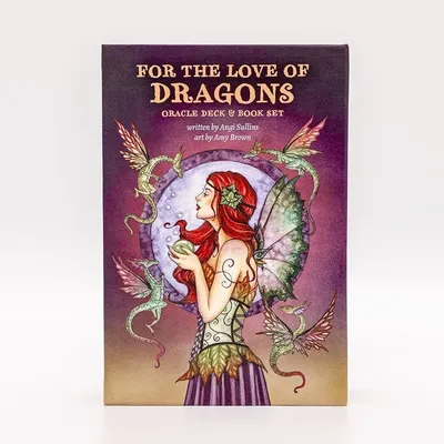 For The Love of Dragons Oracle Deck 10,4 * 7,3 cm 44 Stück Karten Image