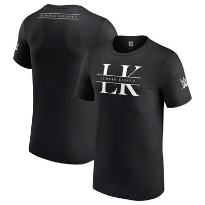 Men's Black Ludwig Kaiser European Elegance T-Shirt Image