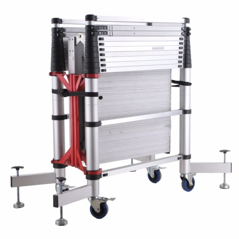 Klettern Mobile Teleskop Gerüst Aluminium Turm Easy Move Tools Image