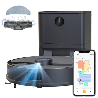 Imou RV1L Pro LDS Robot Vacuum Cleaner 3in1 4500Pa Suction Lidar-Navigation Auto Empty Dock 60 Days Image