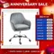 HOMCOM Office Chair, Swivel Desk Chair w/ Adjustable Height, Pink